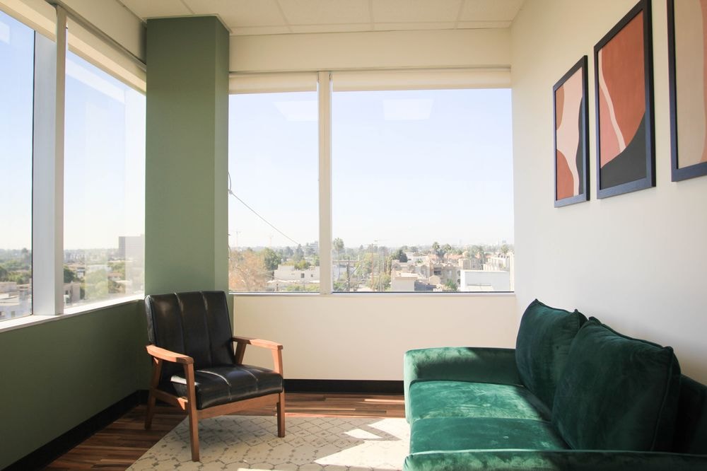 A calm, welcoming therapy space